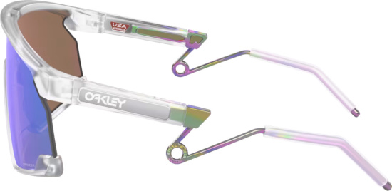 Oakley Clear & Purple 'BXTR Metal' Sunglasses (OO9237) | INC STYLE