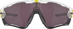 Oakley Clear Black And Yellow Jawbreaker Sunglasses