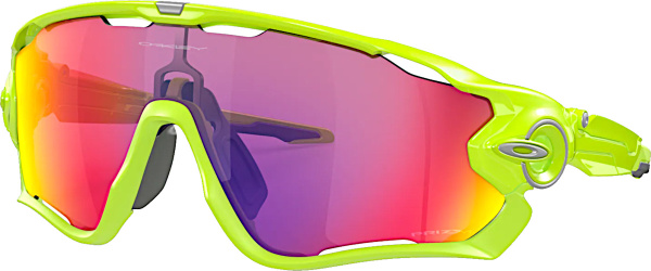 Oakley Neon Yellow And Red Prism Sunglasses