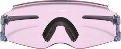 Oakley Purple Shield And Clear Frame Sunglasses