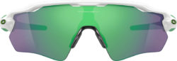 Oakley White And Jade Green Radar Ev Path Sunglasses