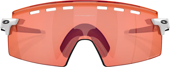 Oakley White And Orange Shield Mask Sunglasses