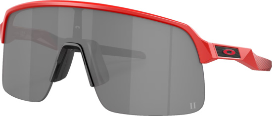 Oakley X Patrick Mahomes Red Frame Shield Sunglasses