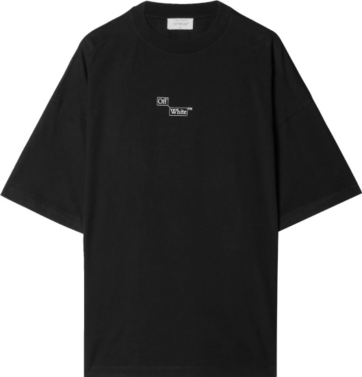 Off-White Black Connected Blocks Logo T-Shirt | INC STYLE