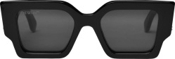 Off White Black Catalina Sunglasses