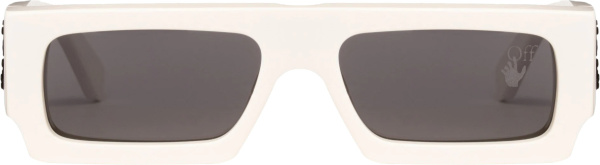 Off White White Eazy Sunglasses