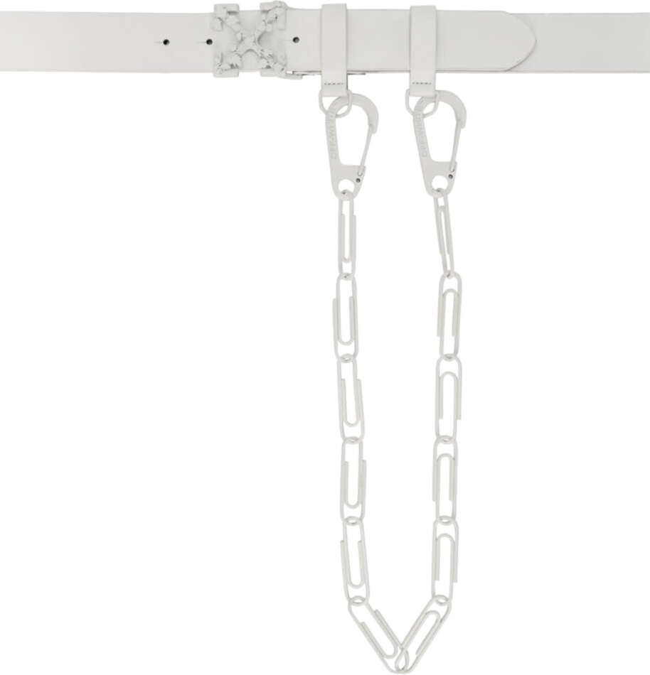 New Arrow Belt in white  Off-White™ Official BV