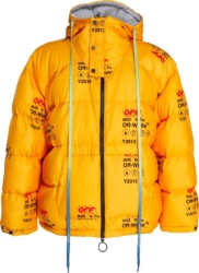 Yellow 'Y2013' Puffer Jacket