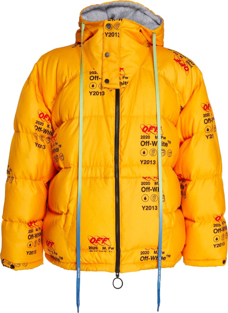 off white puffer jacket