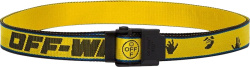 Yellow & Black 'Hybrid Industrial' Belt