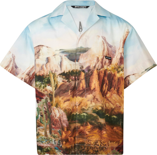 Palm Angels Western Print Bowling Shirt | INC STYLE