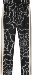 Palm Angels Black Spider Web Trackpants