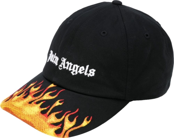 Palm Angels Fire Black Hat