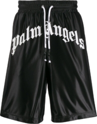 Palm Angels Front Logo Track Shorts