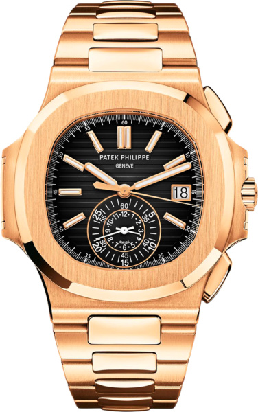 Patek Philippe Gold And Black Nautilus Watch