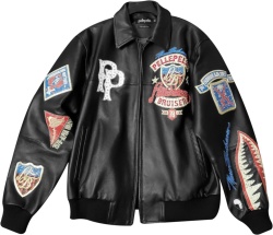 Pelle Black Leather Bruiser Jacket