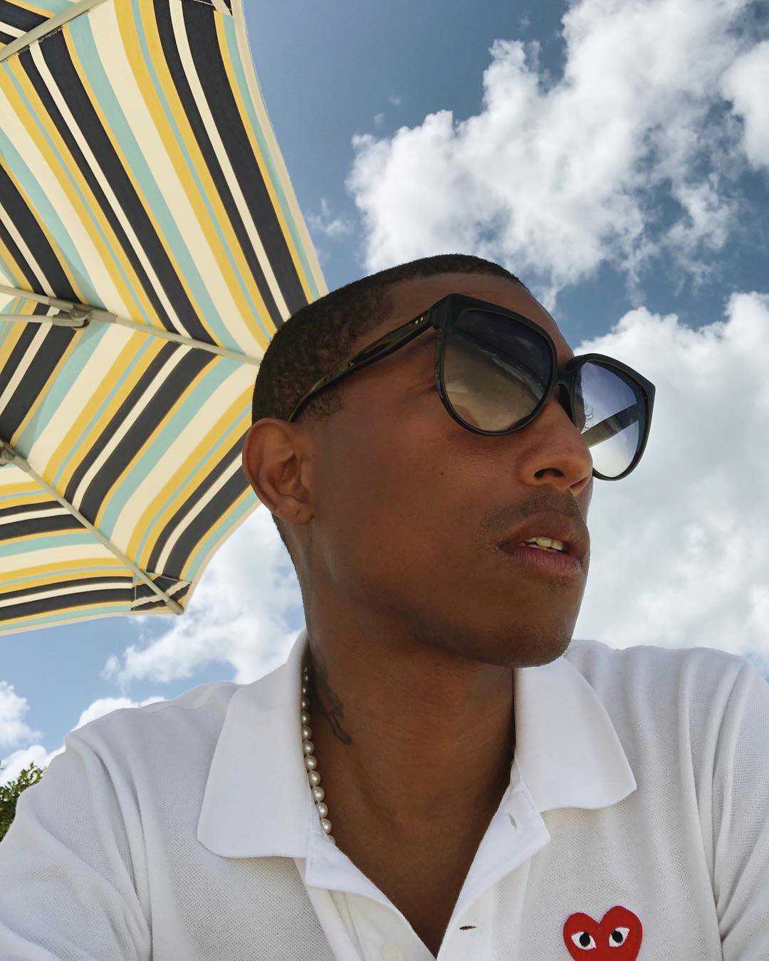 Pharrell ft. White Comme des Garcons Play Polo