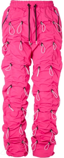 Pink Bungee Cord Pants