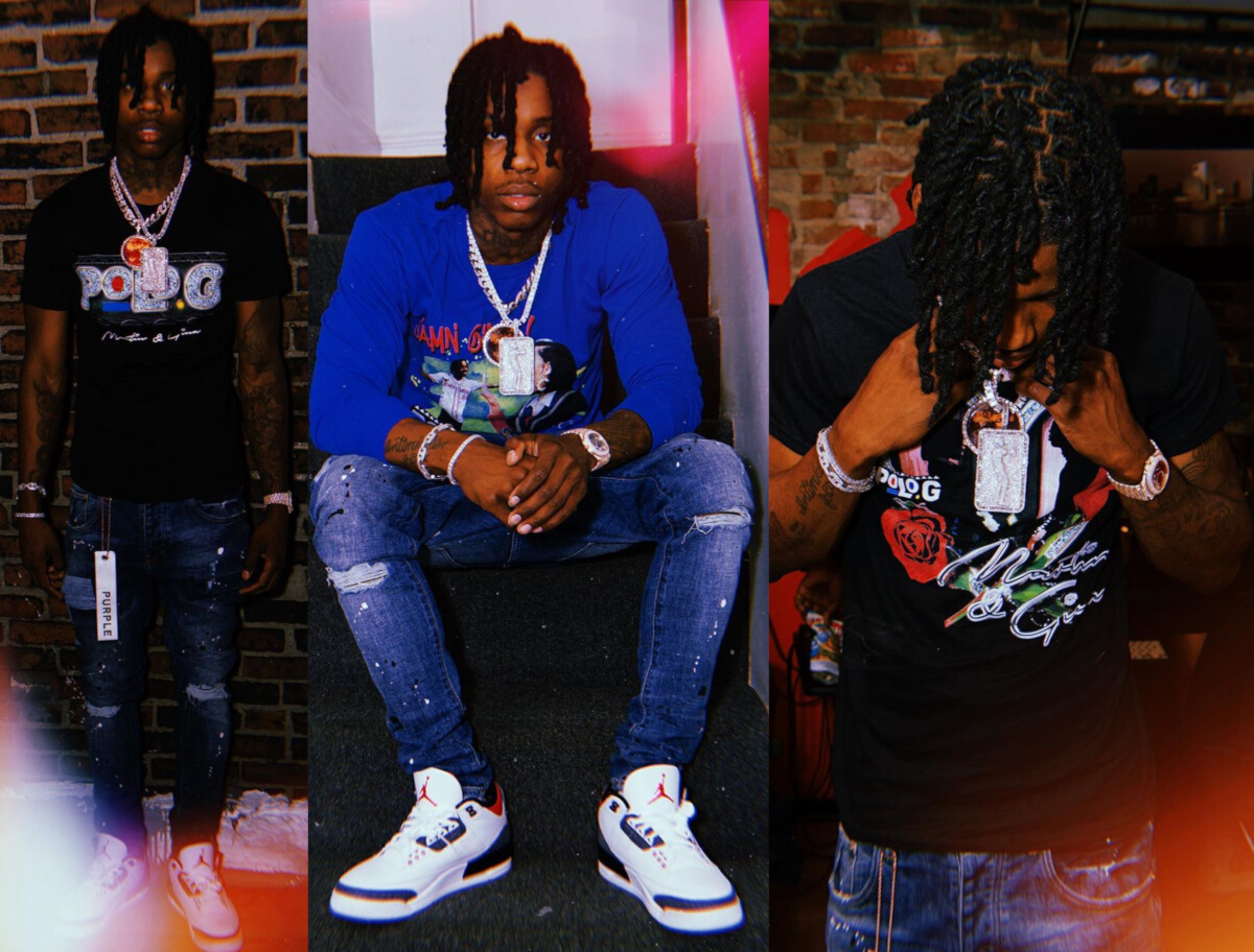 bølge spor guide Polo G Shows Off New Merch Drop In Jordan 3s | Incorporated Style