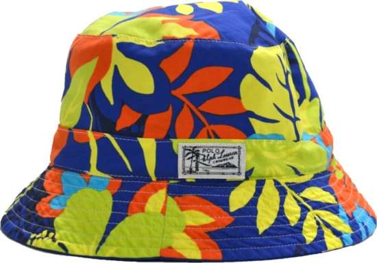 Polo Ralph Lauren Blue 'Aloha' Bucket Hat | Incorporated Style