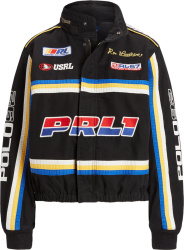 Black 'PRL1' Racing Jacket