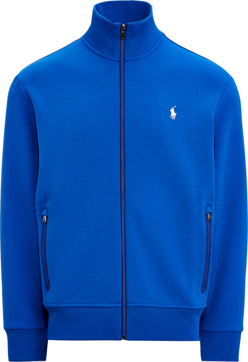 Polo Ralph Lauren Blue 'Double Knit' Track Jacket | Incorporated Style