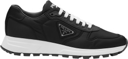 Black Re-Nylon 'Prax' Sneakers