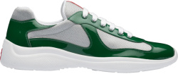 Patent Green & Silver 'Americas Cup' Sneakers