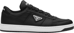 Prada Black Nylon Low Top Downtown Sneakers 2ee375 3lfv F0002
