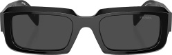 Black Rectangular 'Symbole' Sunglasses (PR27ZS)