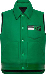 Prada Green Padded Wool Vest