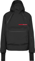 Black 'Extreme-Tex' Anorak Jacket