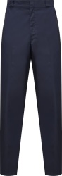 Prada Navy Blue Nylon Slim Suit Pants