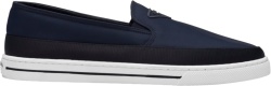 Prada Navy Blue Re Nylon Slip On Sneakers 2s2964 71l F073a