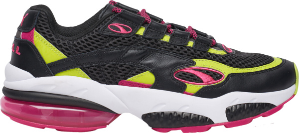 Puma Black Pink And Lime Cell Venom Sneakers