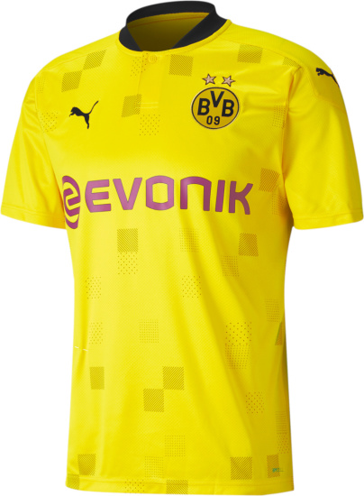 Puma Borussia Dortmund Yellow Cup Jersey
