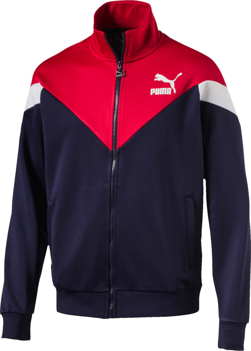Puma Blue & Red 'MCS' Track Jacket | Incorporated Style