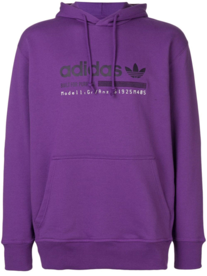 Adidas Purple 'Kaval' Hoodie | Incorporated Style