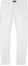 White 'P001' Skinny Jeans