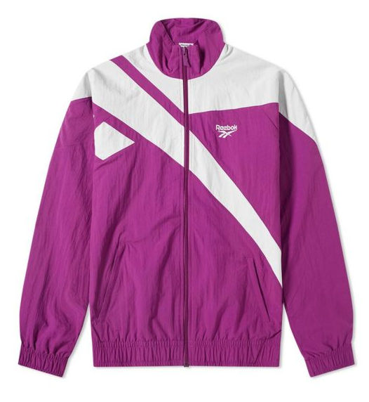 Reebok Purple 'Archive Vector' Track Jacket | Incorporated Style