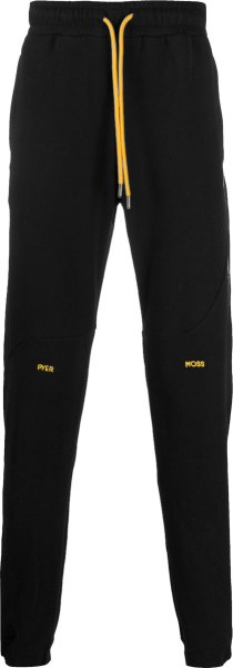Pyer Moss Black Wave Sweatpants
