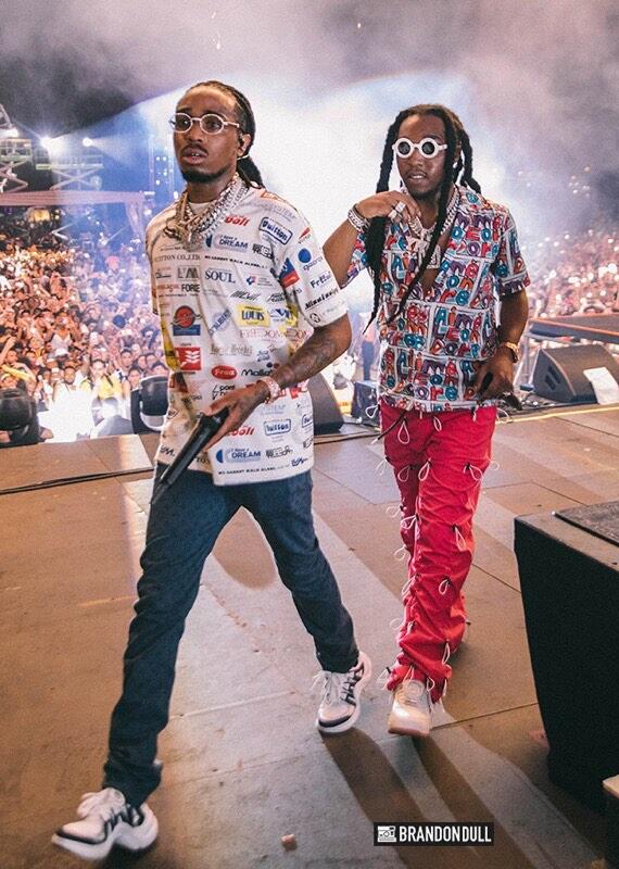 Quavo and Takeoff at Rolling Loud Fest 2019