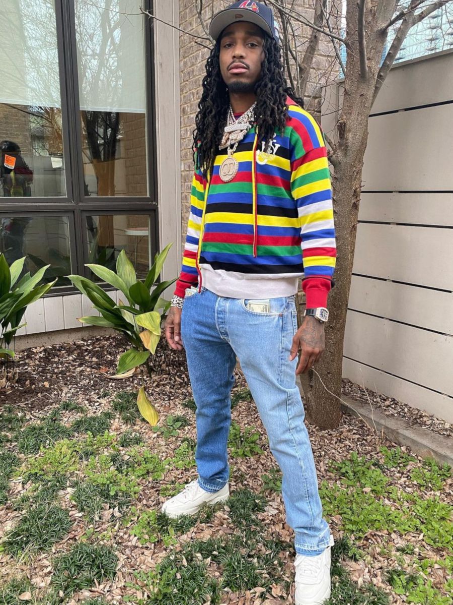 Quavo Wearing a Moncler x JW Anderson, Richard Mille, & Nike x CDG Outfit
