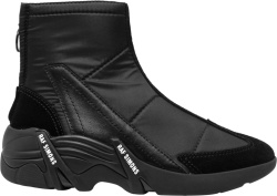 Black 'Cyclon-22' Ankle Boots