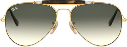 Gold 'Outdoorsman II' Sunglasses (RB3029)