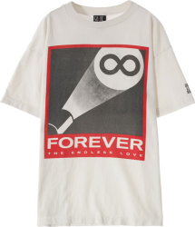 Readymade X Saint Mxxxxxx White Forever The Endless Life T Shirt