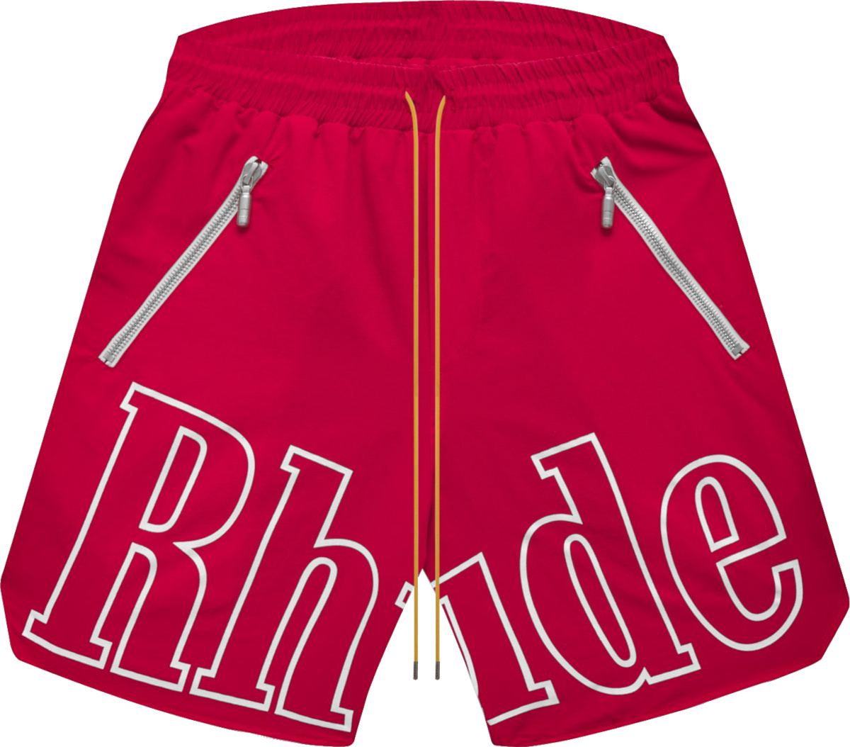 RHUDE Red Front-Logo Shorts | Incorporated Style
