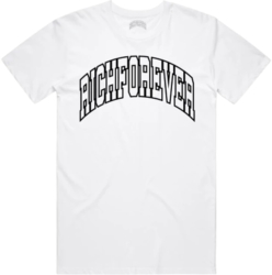 Rich Forever Black Varity Print White T Shirt