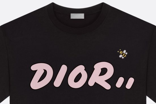 Dior x KAWS Black T-Shirt | Incorporated Style