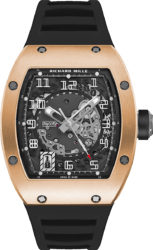 Richard Mille Rose Gold And Black Rm 005 Watch